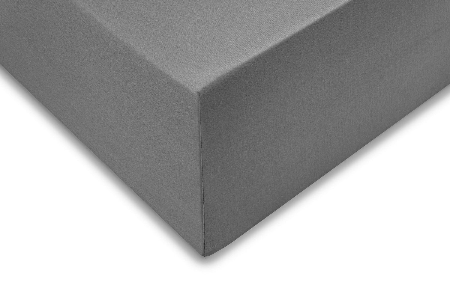 Zo home Satinado Hoeslaken Katoen Satijn -  Antraciet