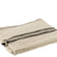 J-line - Jete De Lit Lignes Lin Beige - 176x130x1cm