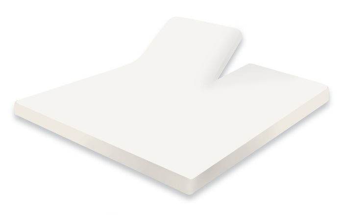 Eleganzzz Splittopper Hoeslaken Jersey Katoen Stretch - ivoor