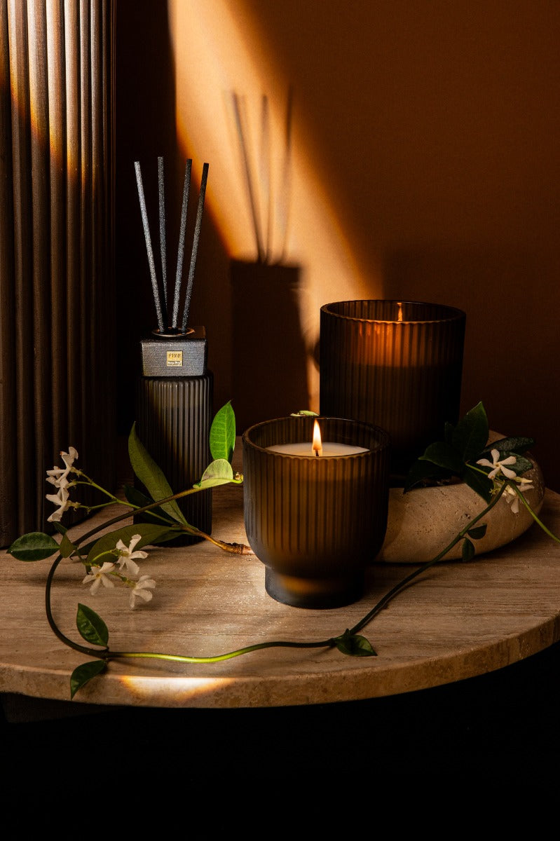 PTMD - Woody Bouquet Fragrance candle + sticks