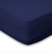 Eleganzzz Hoeslaken Katoen Perkal 35cm Hoekhoogte - donker blauw