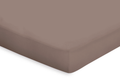 Eleganzzz Topper Hoeslaken Katoen Perkal - taupe