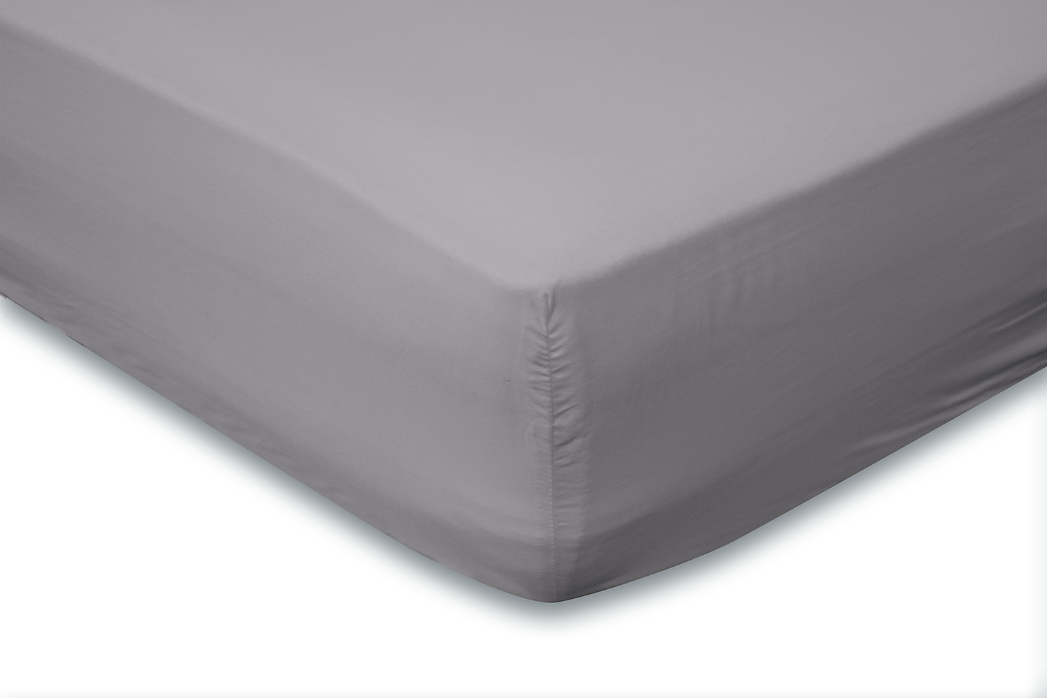 Eleganzzz Hoeslaken Jersey Katoen Stretch 35cm Hoge Hoek - licht grijs