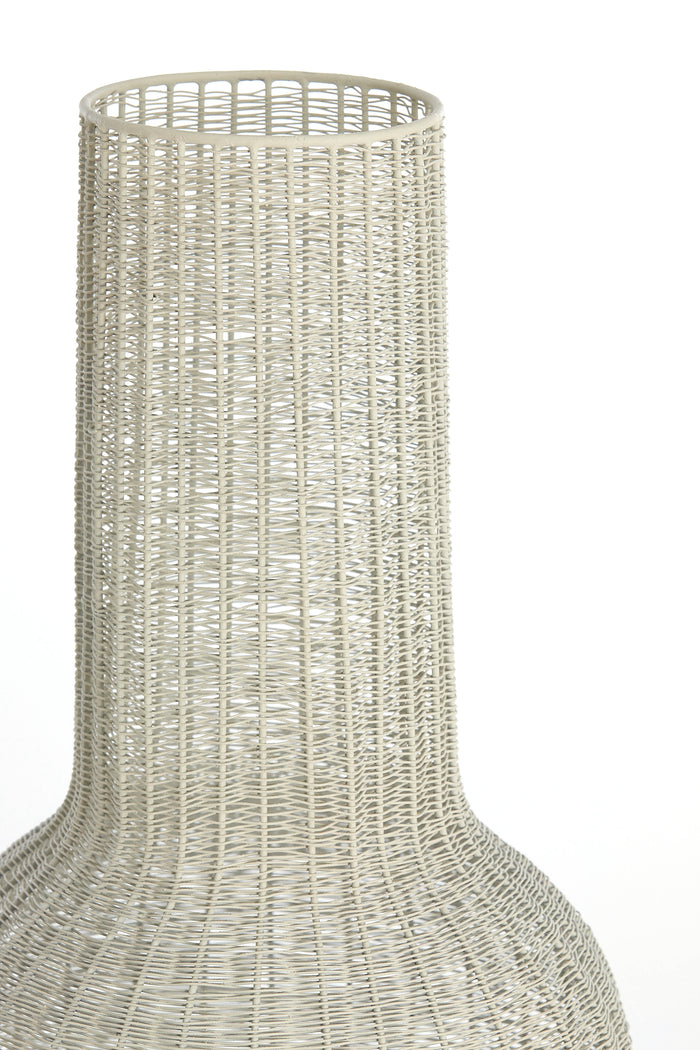 Light & Living - Vaas COMPETA - Ø29x63cm - Wit