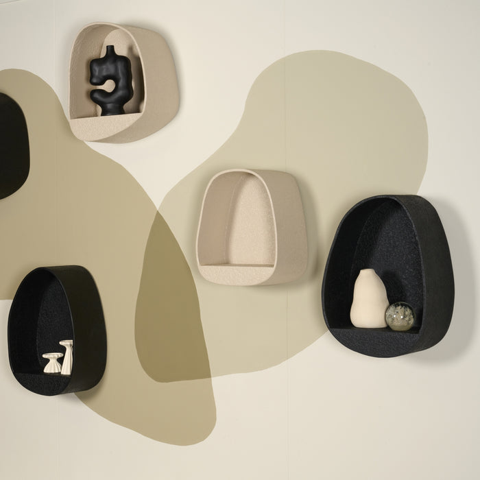 Wandrek Sauve Beige - Hout - 38x44x21cm (BxHxD)