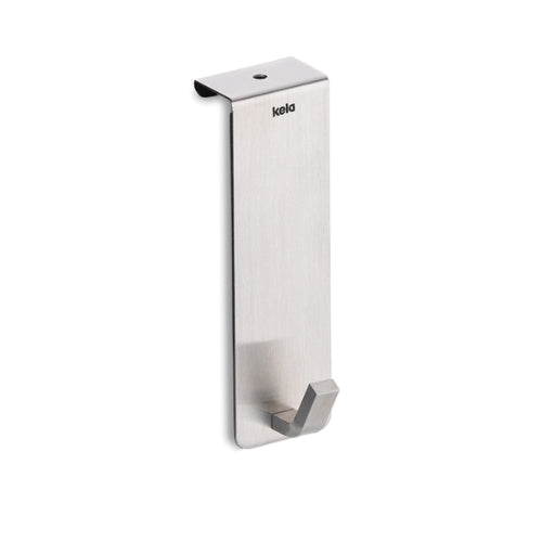 Kledinghaak voor Deur, Set van 2 Stuks, Zilver - Kela | Colgar