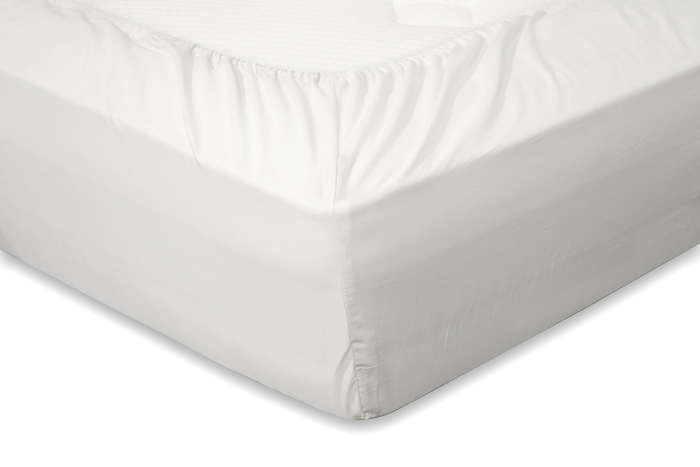 Eleganzzz Hoeslaken Katoen Perkal 35cm Hoekhoogte - wit