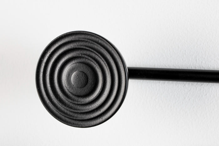 BOLD MONKEY Wall Coat Rack Hypnotising Black