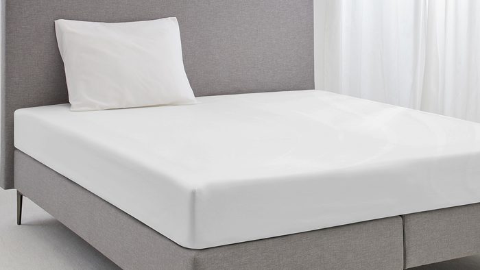 Eleganzzz Hoeslaken Katoen Perkal 35cm Hoekhoogte - wit