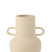 J-Line vaas Kruik 2 handvat - aardewerk - beige - small - 24
