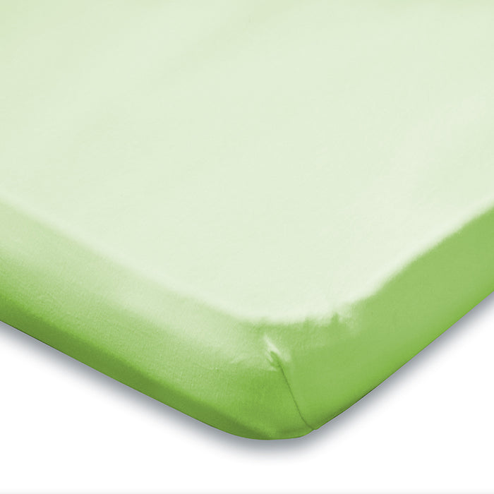 Eleganzzz Topper Hoeslaken Jersey Katoen Stretch - lime