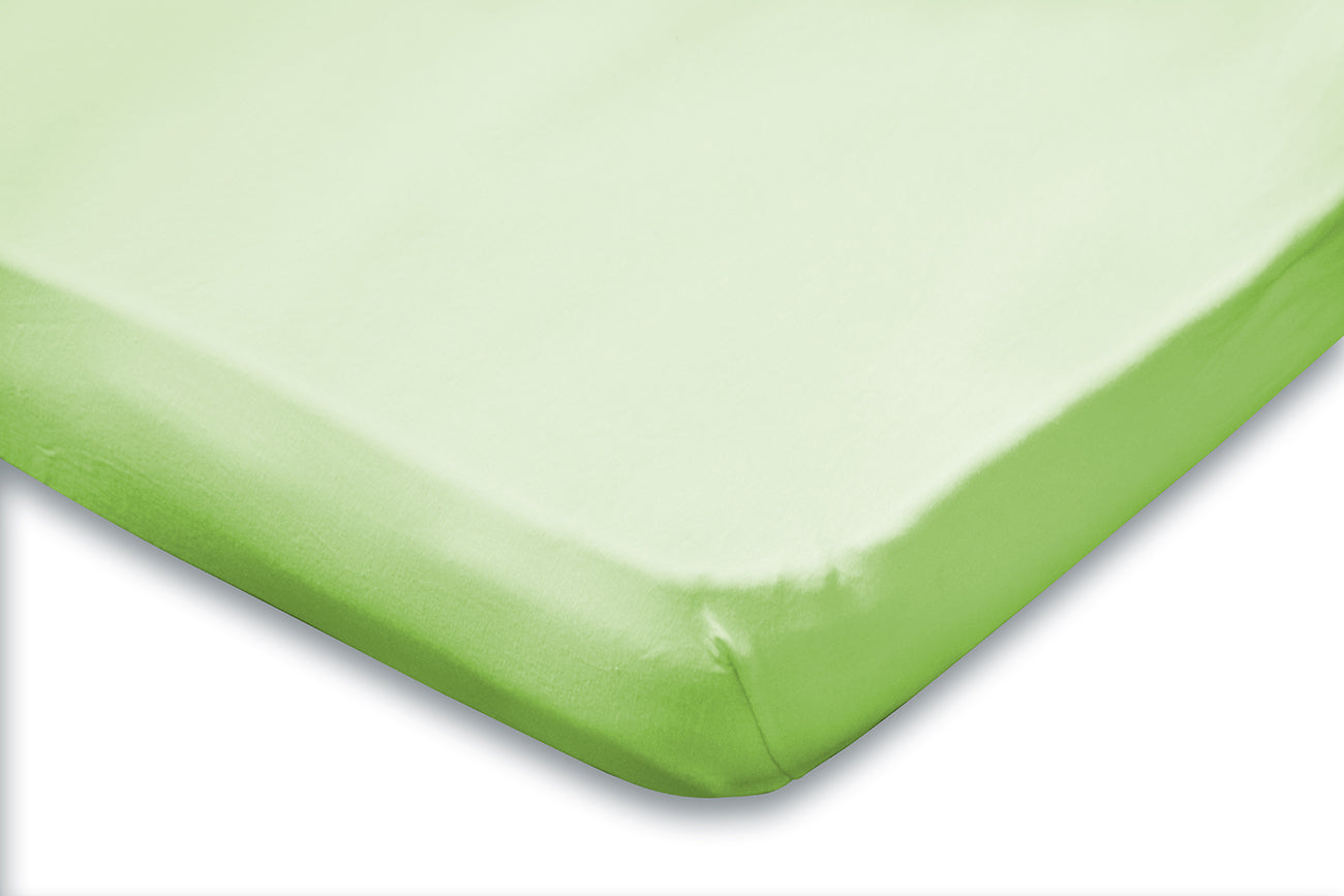 Eleganzzz Topper Hoeslaken Jersey Katoen Stretch - lime