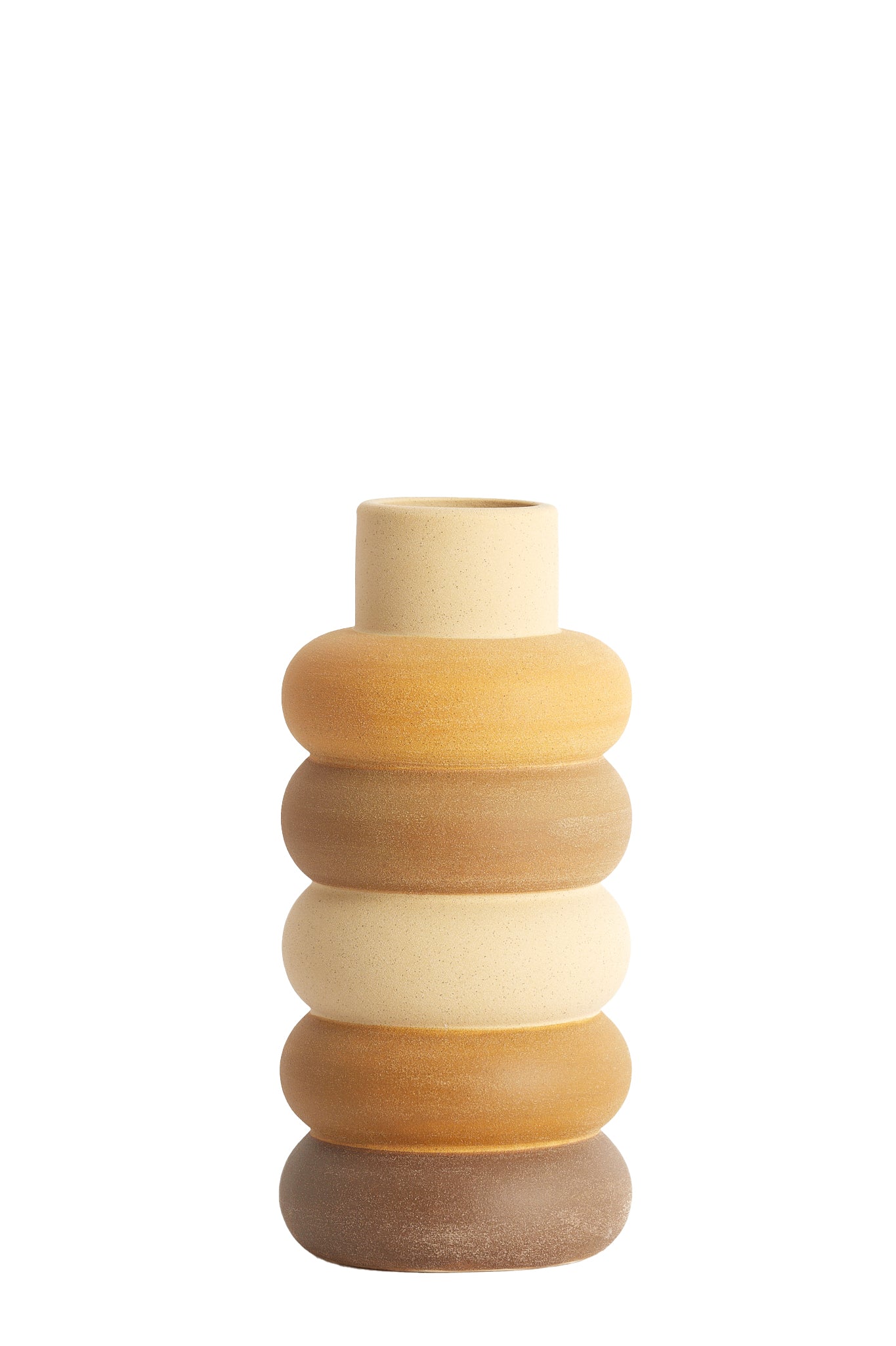 Light & Living - Vaas TRIORA - Ø16x29.5cm - Bruin