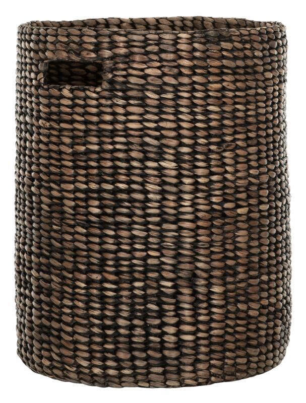 MUST Living Laundry basket Bora Bora BLACK WASH,52xØ40 cm