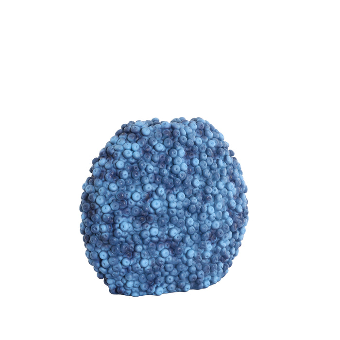 Light & Living - Vaas BERRIES - 44x19x37cm - Blauw