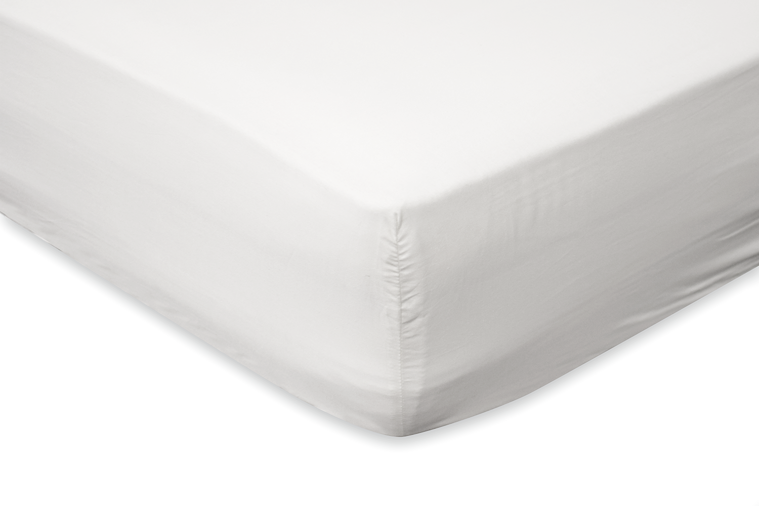 Eleganzzz Hoeslaken Katoen Perkal 35cm Hoekhoogte - wit