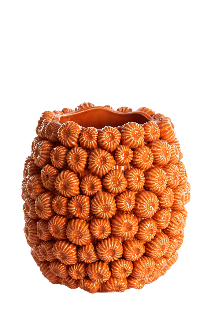 Light & Living - Vaas FALIRO - Ø26x26cm - Oranje