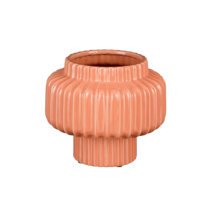 Mica Decorations Bloempot Prizzi -  - Keramiek - 24x22x24cm (BxHxD)