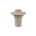 PTMD Rinder Beige Matt Ceramic Wide Ring Vase High S