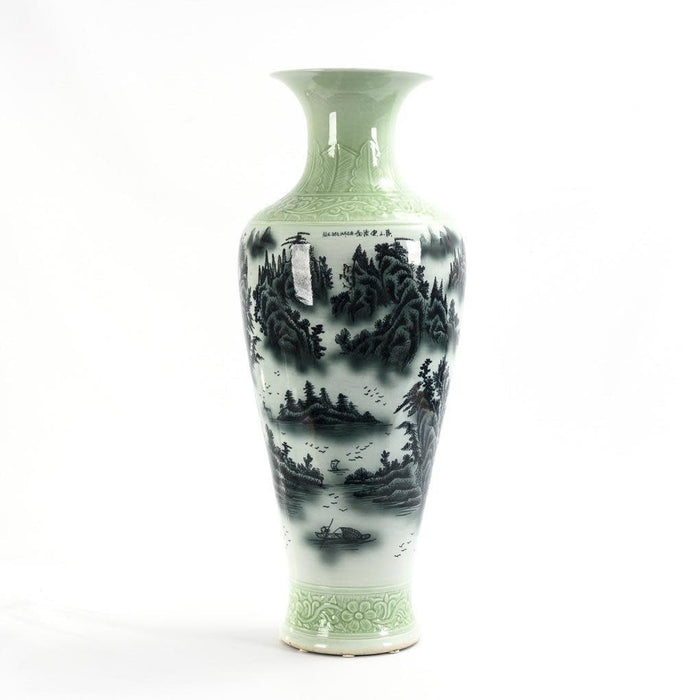 Fine Asianliving Chinese Vaas Staand D40xH100cm