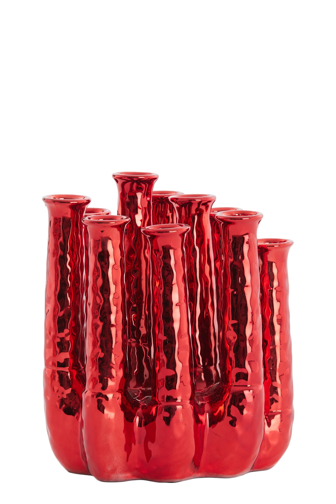 Light & Living - Vaas LEANJA - 25x17x30cm - Rood