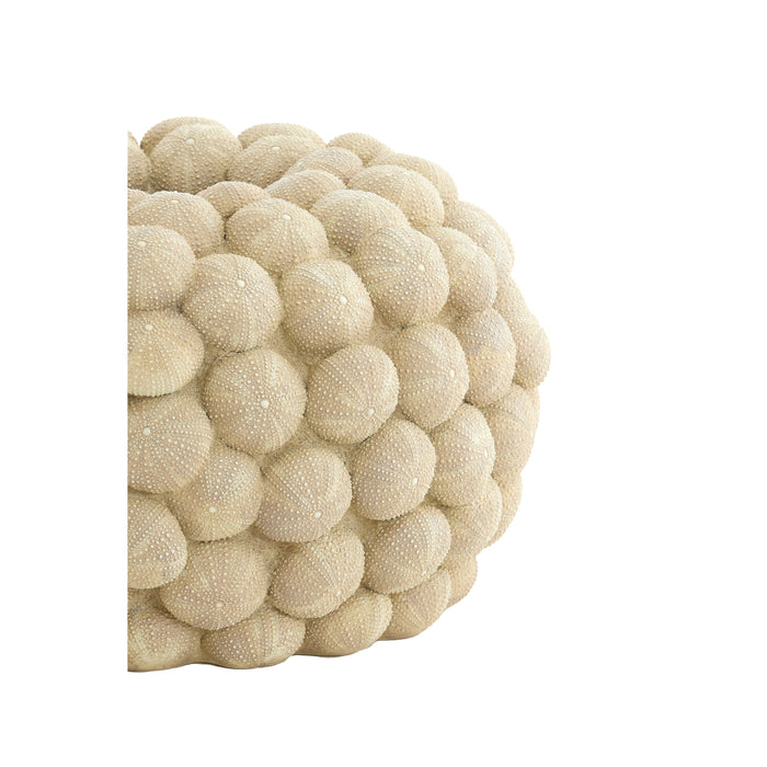 Light & Living - Vaas SEA URCHIN - Ø40x23.5cm - Bruin