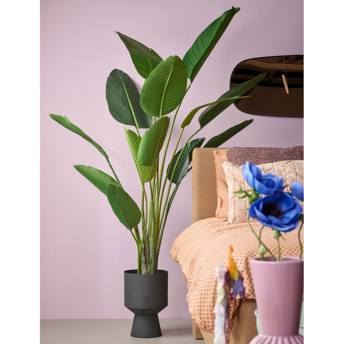 Bloempot Schore M  - Metaal - 25x37x25cm (BxHxD)