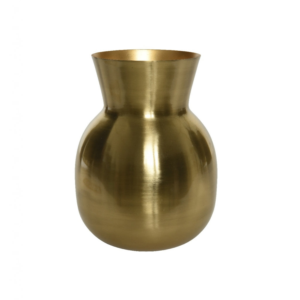 Vaas Iquitos  - Metaal - 16x20x16cm (BxHxD)