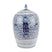 Fine Asianliving Chinese Gemberpot Blauw Wit Dubbele