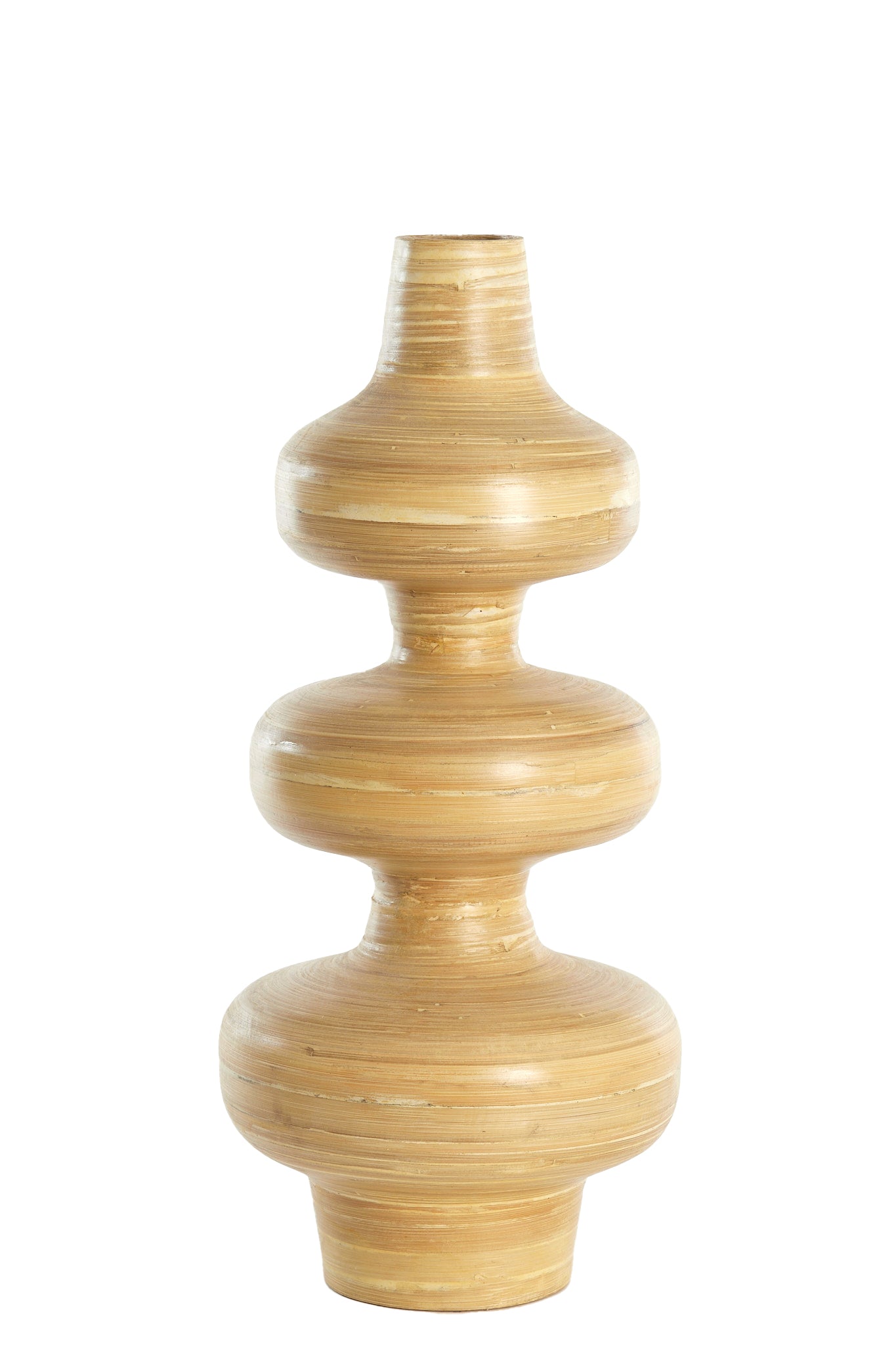 Light & Living - Vaas CAMELEA - Ø26x52cm - Bruin