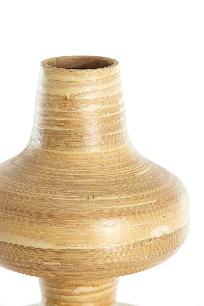 Light & Living - Vaas CAMELEA - Ø26x52cm - Bruin