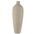 PTMD Cavinn Beige Matt Ceramic Bottle Vase XL