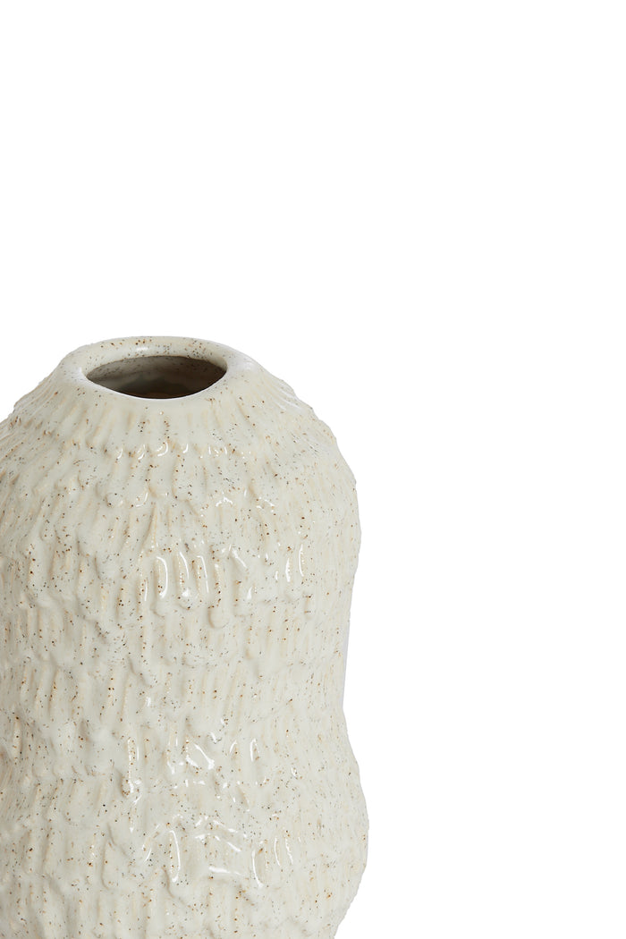 Light & Living - Vaas ASOLA - Ø13.5x20.5cm - Wit