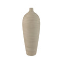 PTMD Cavinn Beige Matt Ceramic Bottle Vase L