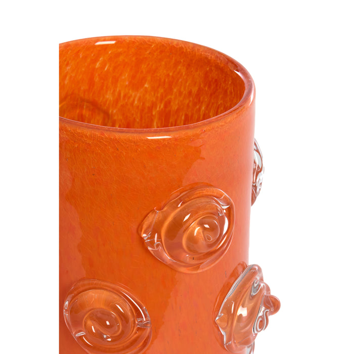 Light & Living - Vaas BARENDA - Ø20.5x21cm - Oranje