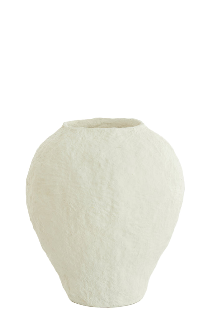 Light & Living - Vaas PANTOJA - Ø45x50cm - Wit