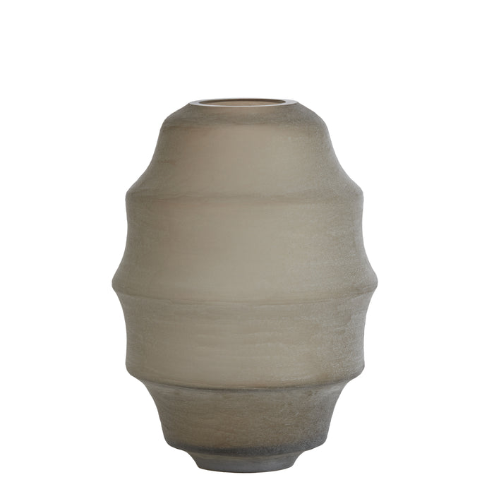 Light & Living - Vaas NAYORO - Ø31x42cm - Bruin