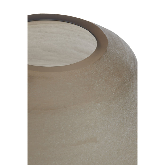 Light & Living - Vaas NAYORO - Ø31x42cm - Bruin