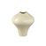 PTMD Ginos Cream Matt Ceramic Organic Bulb Vase L