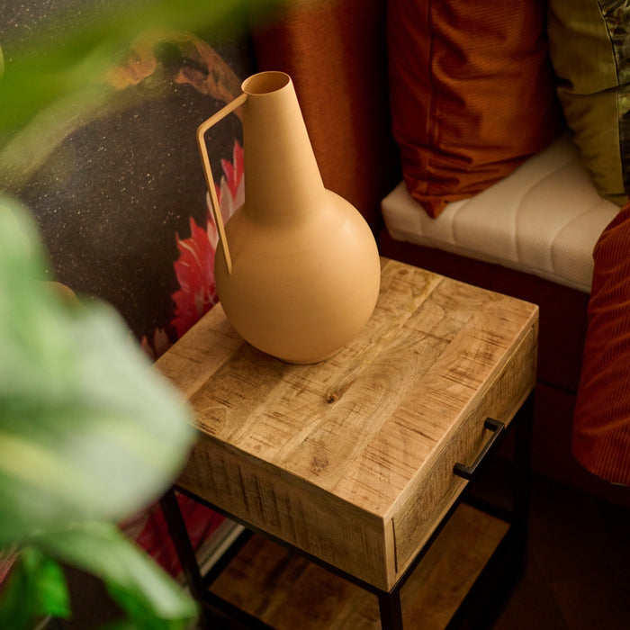 Vaas Jane  - Metaal - 21x40x21cm (BxHxD)