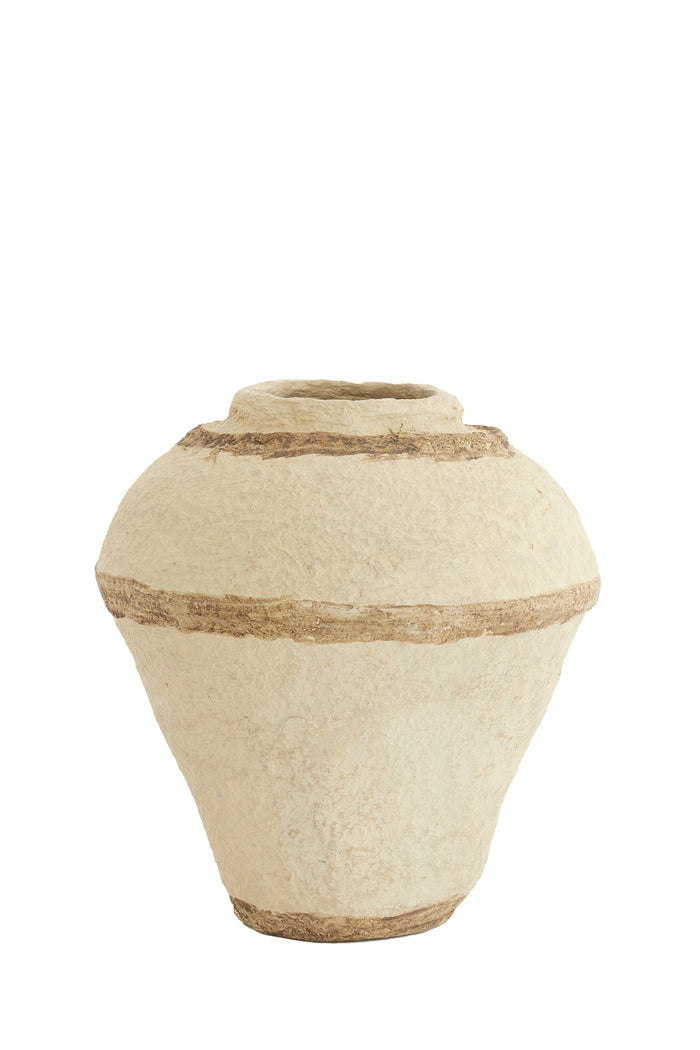 Light & Living Light&living Pot deco Ø45x50 cm TIMERGA licht bruin