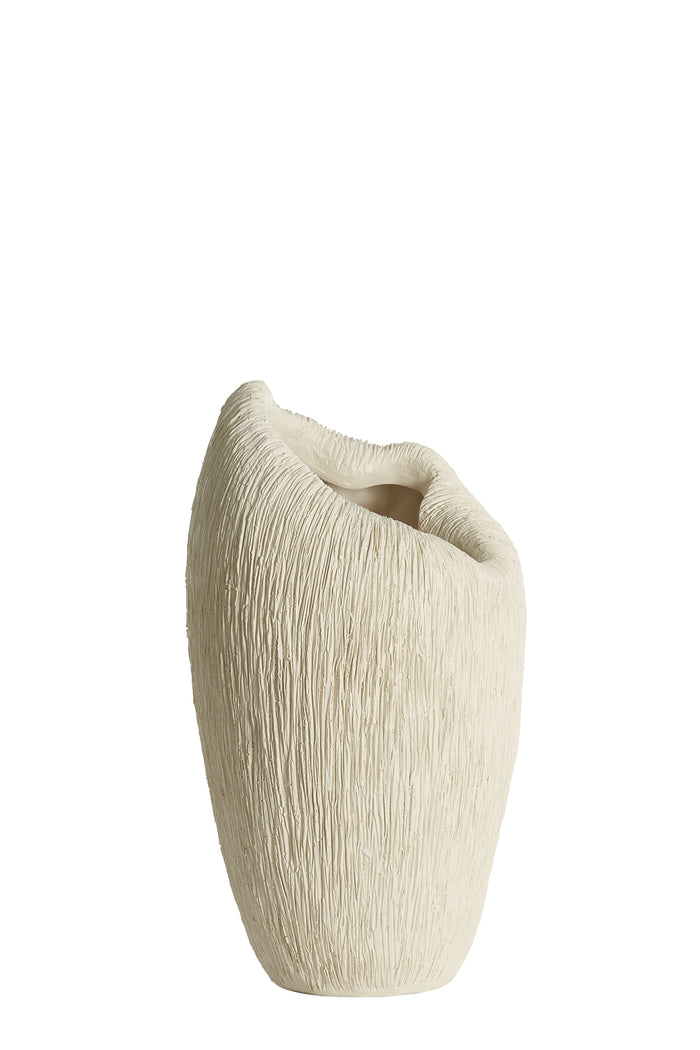 Light & Living - Vaas DENISA - 28x26.5x50cm - Wit