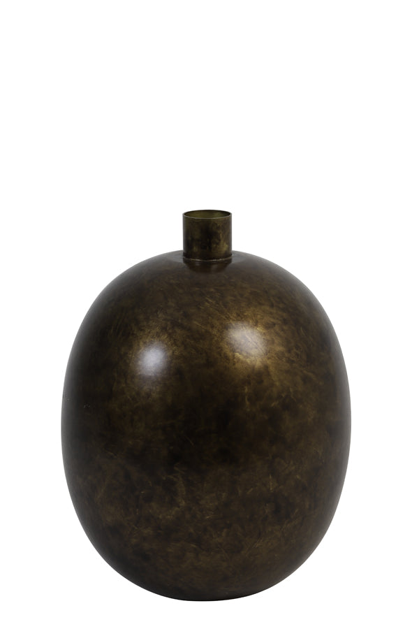 Light&living Vaas deco Ø26x34 cm BINCO gebrand antiek brons