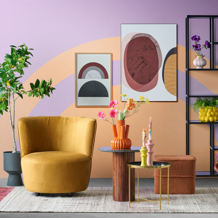 HD Collection Kandelaar Lines  - Keramiek - 8x24x8cm (BxHxD)