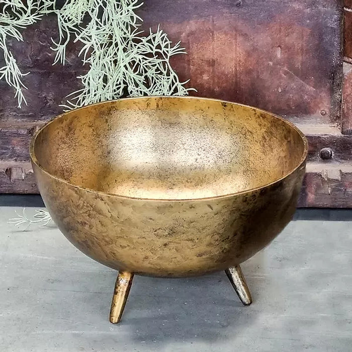 Benoa Bellevue Antique Brass Bowl 31 cm