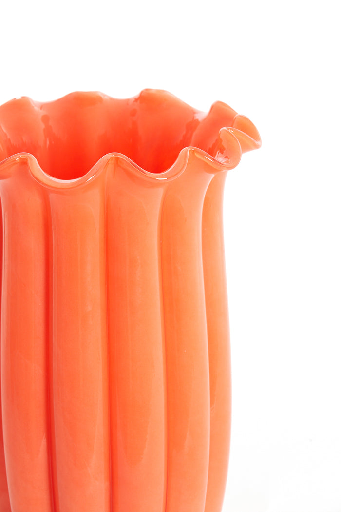 Light & Living - Vaas SEDONA - Ø23.5x38cm - Oranje