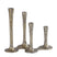 PTMD Lynette Gold Casted Alu Candleholder Rounds Base