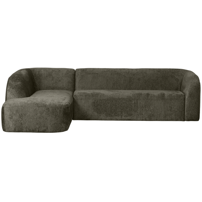 WOOOD Sloping Hoekbank Links - Velvet - Frost