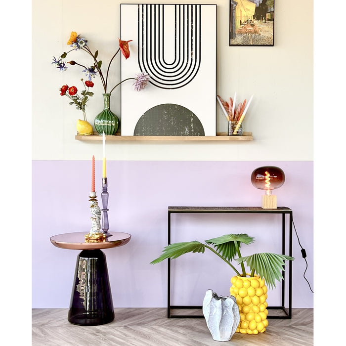 HD Collection Kandelaar Classic  - Glas - 9x30x9cm (BxHxD)