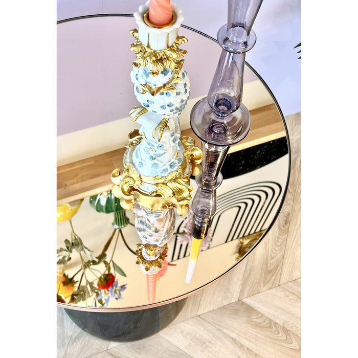 HD Collection Kandelaar Classic  - Glas - 9x30x9cm (BxHxD)